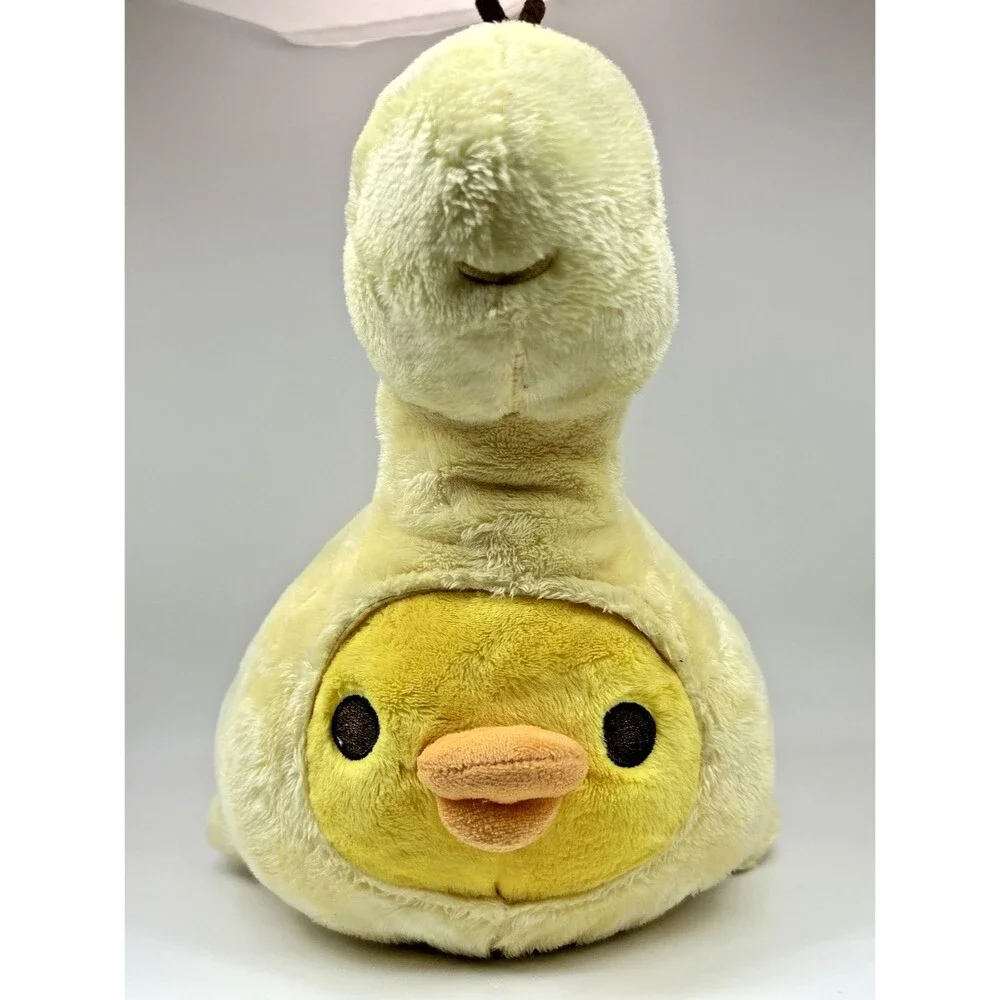 Kiiroitori San-X Original: Plays with Dino Series Plush - Pastel Yellow